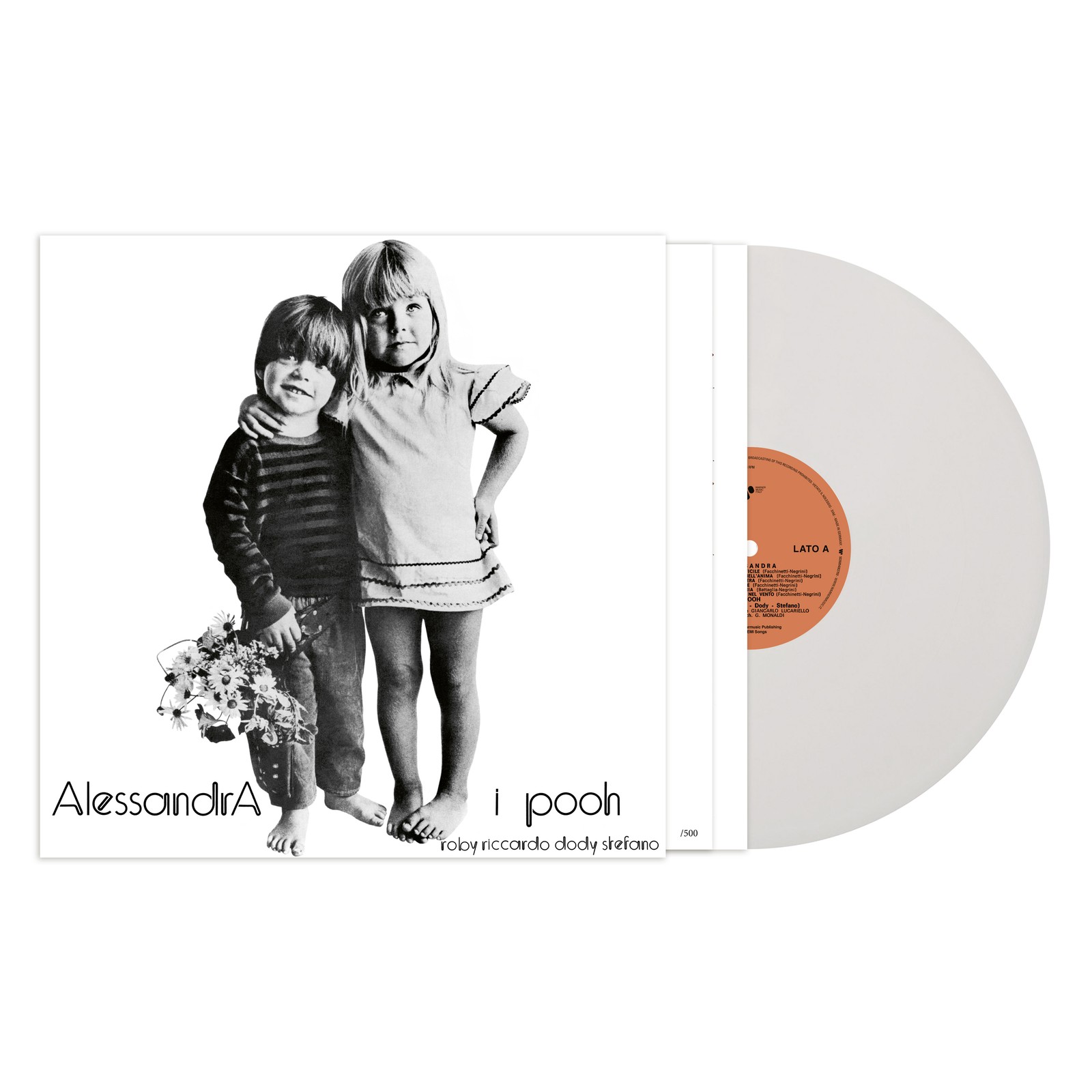 Pooh - Alessandra - 180 Gr. White Eco Vinyl Numbered Ltd. Ed. LP