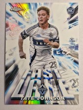 2025 Topps Chrome MLS #FL-21 Tate Johnson Fast Lane