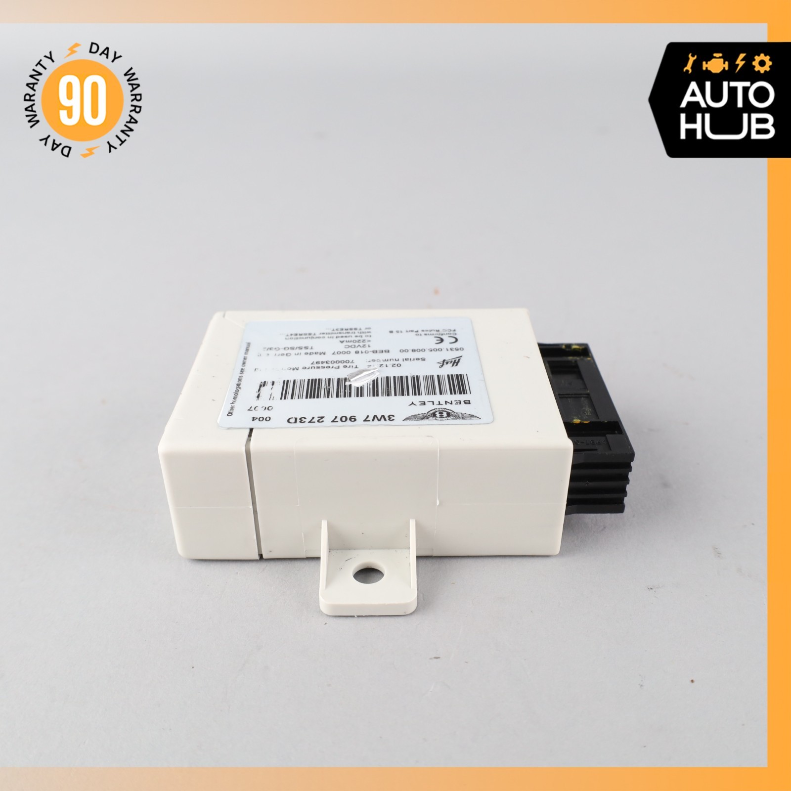 Bentley Continental GT GTC Tire Pressure Monitoring System TPMS Module OEM