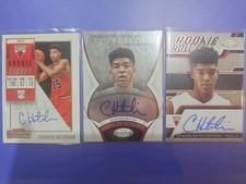 🏀 CHANDLER HUTCHISON Auto Cards Lot Of 3. On Card. RC's 