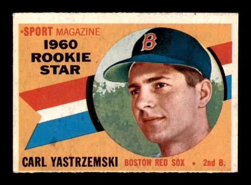 1960 Topps #148 Carl Yastrzemski RS RC VGEX X3072032