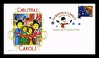 US COVER CHRISTMAS CAROLS FIRST DAY ISSUE PANDA CACHET