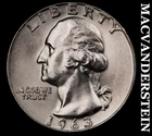 1963-D Washington Quarter - Choice Gem Brilliant Uncirculated  Lustrous  #K966
