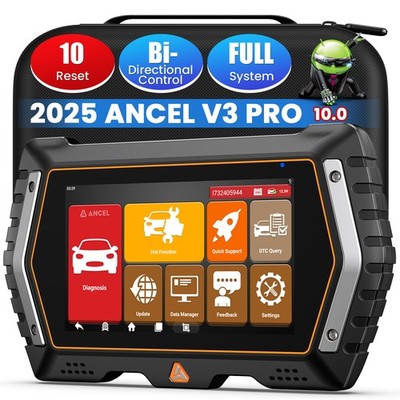 Automotive Full System Diagnostic Scan Tool OBD2 Scanner Bidirectional +10 Reset