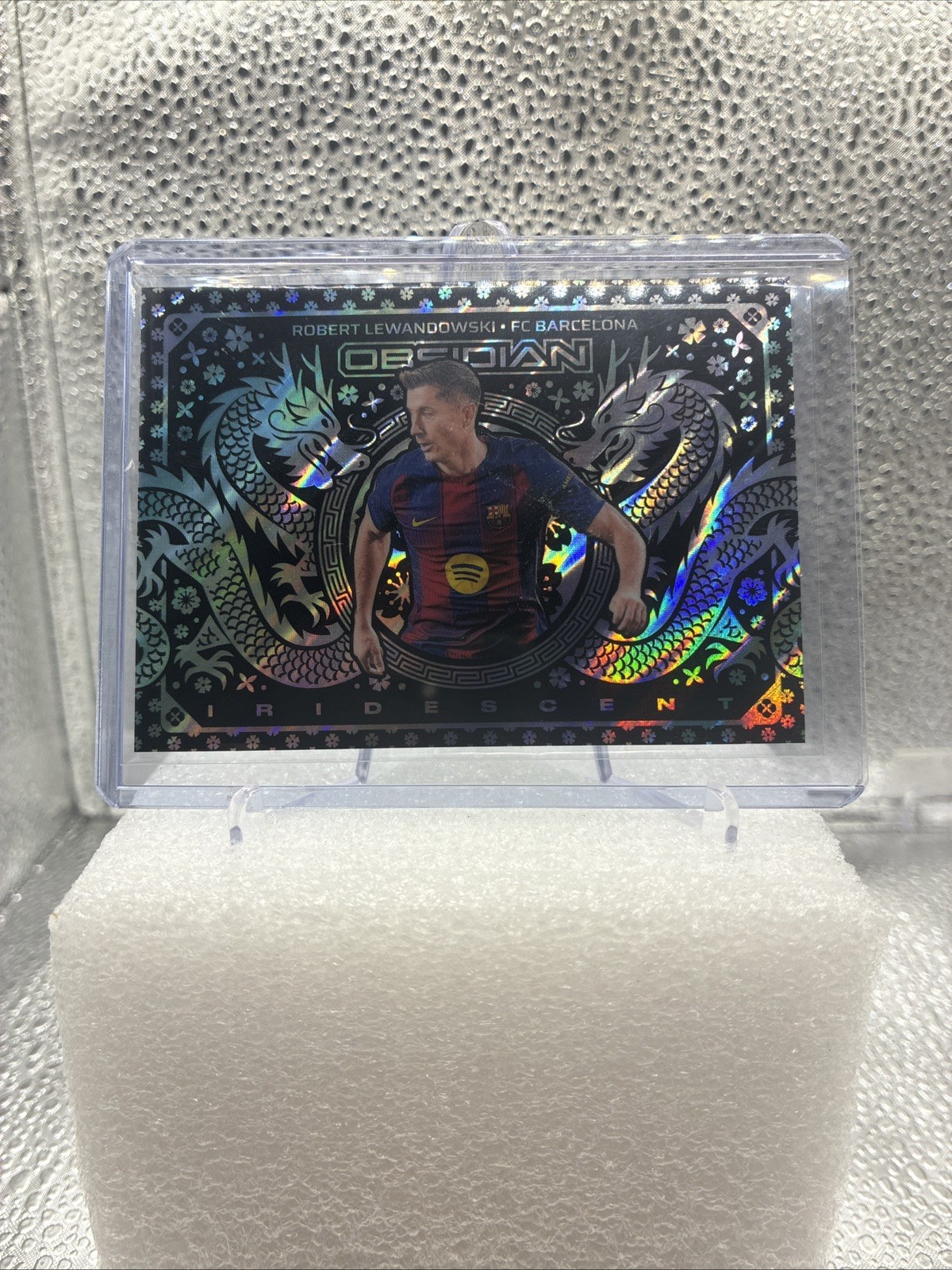 25-26 Obsidian Robert Lewandowski Iridescent No. 4 Barcelona