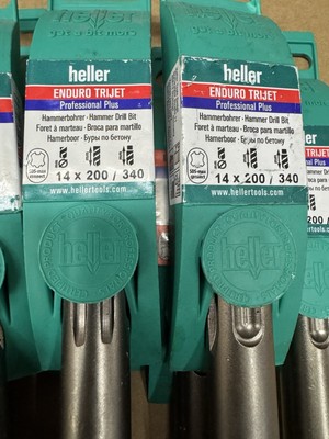 Heller Enduro Trijet SDS Max Hammerbohrer 14 x 340 mm   3 Schneidig Neu!