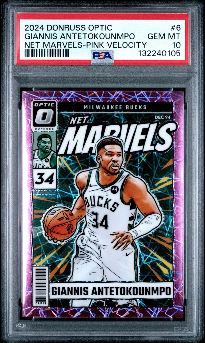 激レアPSA 10 Giannis  Antetokounmpoヤニス Giannis Antetokounmpo Professional Sports 10 Graded Basketball