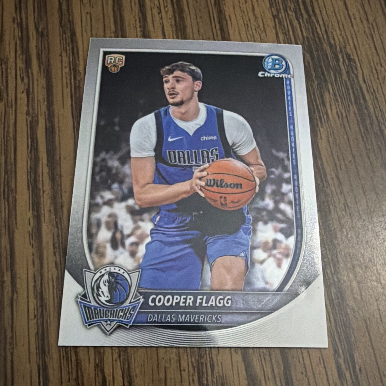 Topps 2025-26 Bowman Chrome Cooper Flagg #BCV-1 RC Insert Mavericks