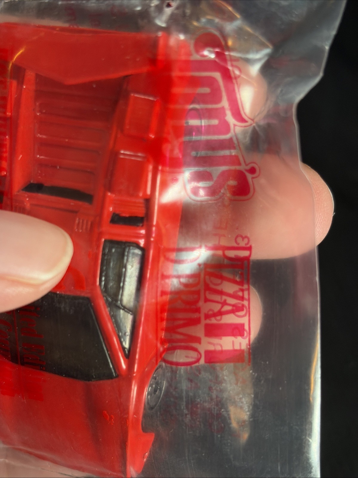 HOT WHEELS TONY'S PIZZA D'PRIMO PROMO RED LAMBORGHINI COUNTACH