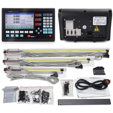 3 Axis Digital Readout LCD DRO kit for Bridgeport 320mm+670mm+820mm Linear Scale