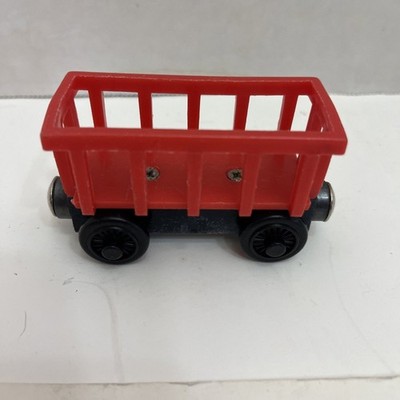 Vtg Thomas the Train Wooden Railway Red Circus Cargo Car  Friends