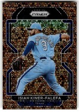 2022 Panini Prizm Isiah Kiner-Falefa Bronze Donut Circles Prizm #/40 #251