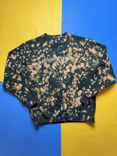 Vintage 90s Mount Vernon Nazarene College Crewneck Tie Dye Sweatshirt Large