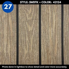 Woven Vinyl | Woodland Teak - Sandalwood | 8'6" Wide | Choose Your Length