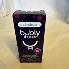 Sodastream Bubly Drops Blackberrybubly Unsweetened Natural Flavor  1.36oz