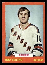 1973-74 Topps Rod Seiling #9 - New York Rangers
