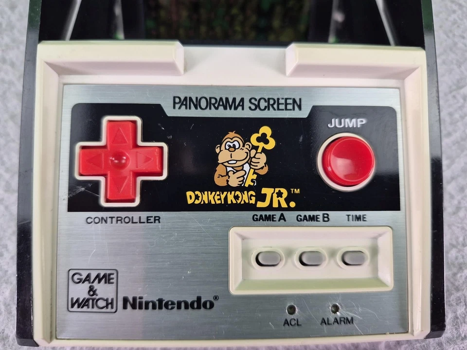 Donkey Kong JR. Nintendo Game & Watch Panorama Screen normali segni di usura  - Immagine 2 di 4