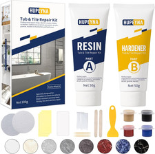 Tub, Tile and Shower Repair Kit Color Match , Porcelain Repair Kit, Bathtub Re