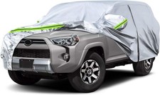 Waterproof Car Covers Replace for 2002-2024 Toyota 4Runner, 6 Layers Sliver All