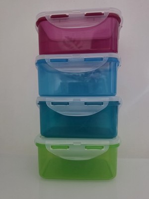 Lock und Lock Lock&Lock Dosen 4er Set 4x600ml NEU