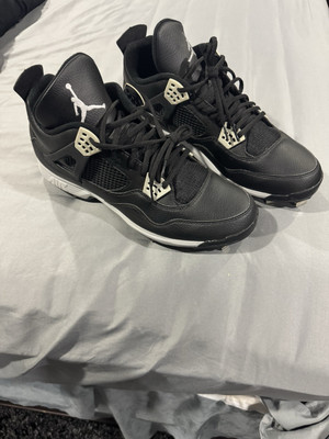 Size 14 - Jordan 4 Retro Metal Oreo