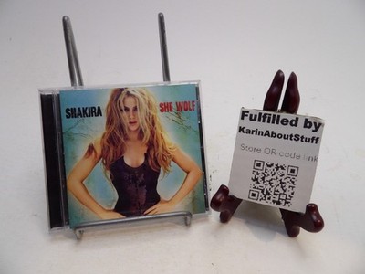 She Wolf Walmart Exclusive Version with Bonus Downloads CD Shakira Free Shipping
