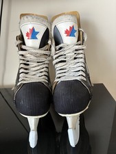 Bauer Pro Team 25 Ice Hockey Skates Black/White Size 250 Look Up Bauer Sizing