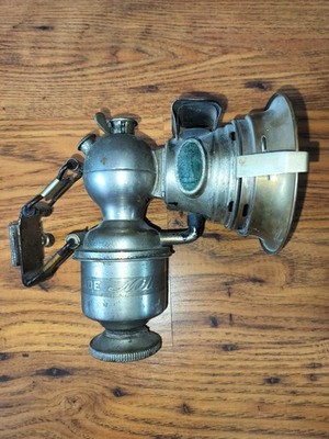 Seltene Vintage British Made Miller Regalite Carbide Fahrradlampe