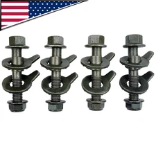 14mm Adjustable Camber Bolt Kit - Front Wheel Alignment Correction Set for Cars