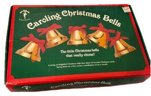 Caroling Christmas Bells Ye Merrie Minstrel | eBay