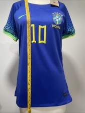 2022/23 Brazil Away Jersey 10 Neymar Jr XL Nike World Cup Brasil NEW