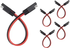 2/5PCS SAE Connectors Quick Disconnect Wire Harness,2 Pin SAE Plug with 12 Gauge