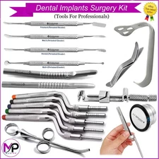 Dental Surgery Implants Kit Complete Surgical Tools for Implant Procedures New