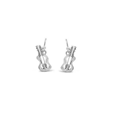 Hit the Right Note: Artisan-Made Guitar Earrings, Far Fetched Jewelry, Vintage 1