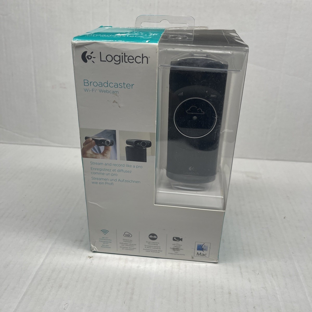 Logitech Broadcaster Wifi Webcam Logitech C922 Pro Stream Webcam