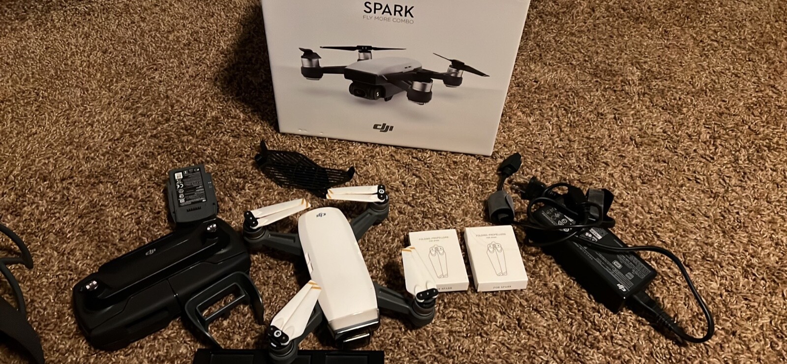 Alpine White Dron Spark Dji DJI Spark Alpine White Quadcopter
