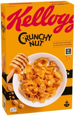 Kelloggs Crunchy Nut mit Erdnüssen & Honig - Cornflakes - 500g