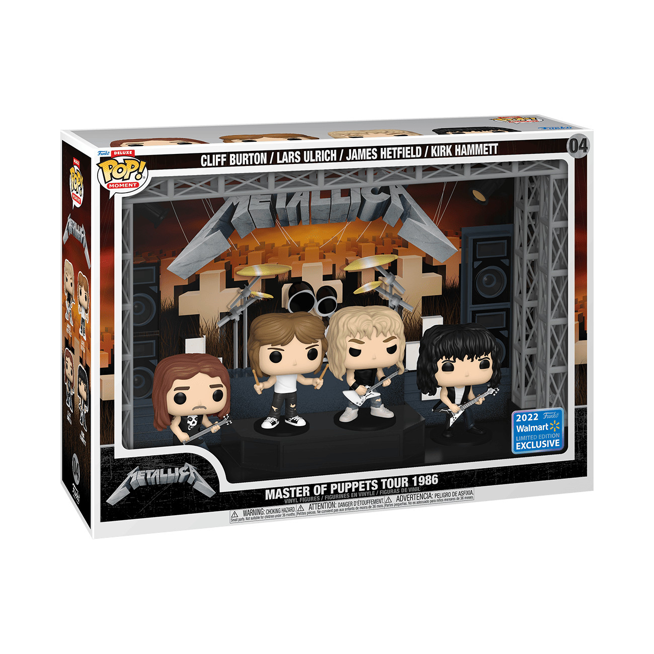 Funko Pop! Moments: Master Of Puppets Tour 1986 - Walmart