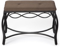 Mango Steam Bristol Shoe Bench - Mocha Brown - Texture Woven Fabric Top And D... on sale Mango Steam Bristol Shoe Bench - Mocha Brown - Texture Woven Fabric Top And D... on sale