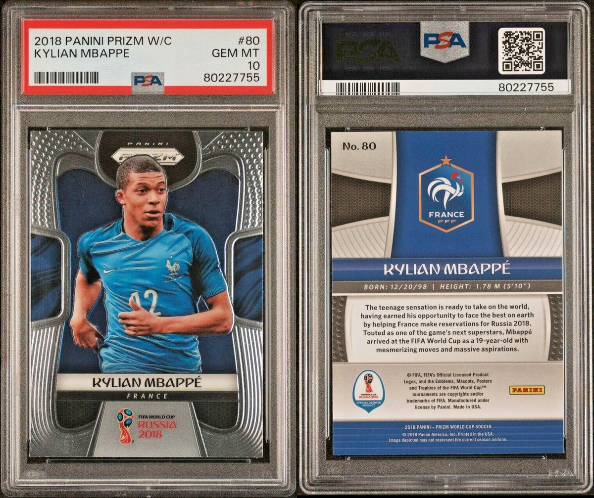 2018 PANINI PRIZM MBAPPE エムバペ RC PSA10 $_57.JPG?set_id=8800005007