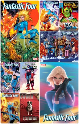 FANTASTIC FOUR #1 **COVER SELECT** [1:25][1:50][1:100] PRESALE 07/09/2025
