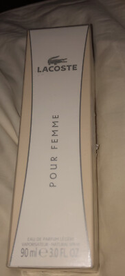 Lacoste Pour Femme EDP Eau De Parfum Legere 3.0 Oz Spray SEALED! In Box Perfume