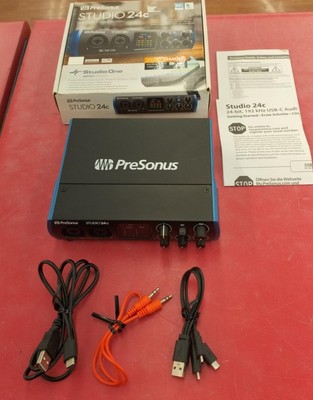 PreSonus Audio Interface STUDIO24C Aus Japan