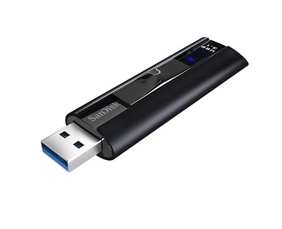 SanDisk 256GB Extreme PRO USB 3.2 Flash Drive, SDCZ880-256G-G46 with Keyring