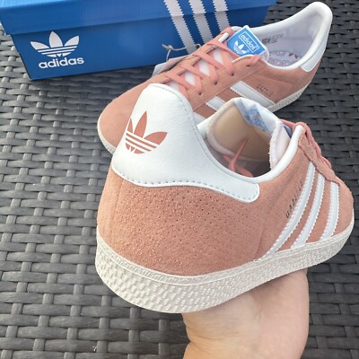 Men\'s Adidas Gazelle Originals Casual Shoes / Wonder Clay / IG1699 / Size 7 NEW Kids Size 6Y - Adidas Gazelle “Wonder Clay Cloud White  main image 4