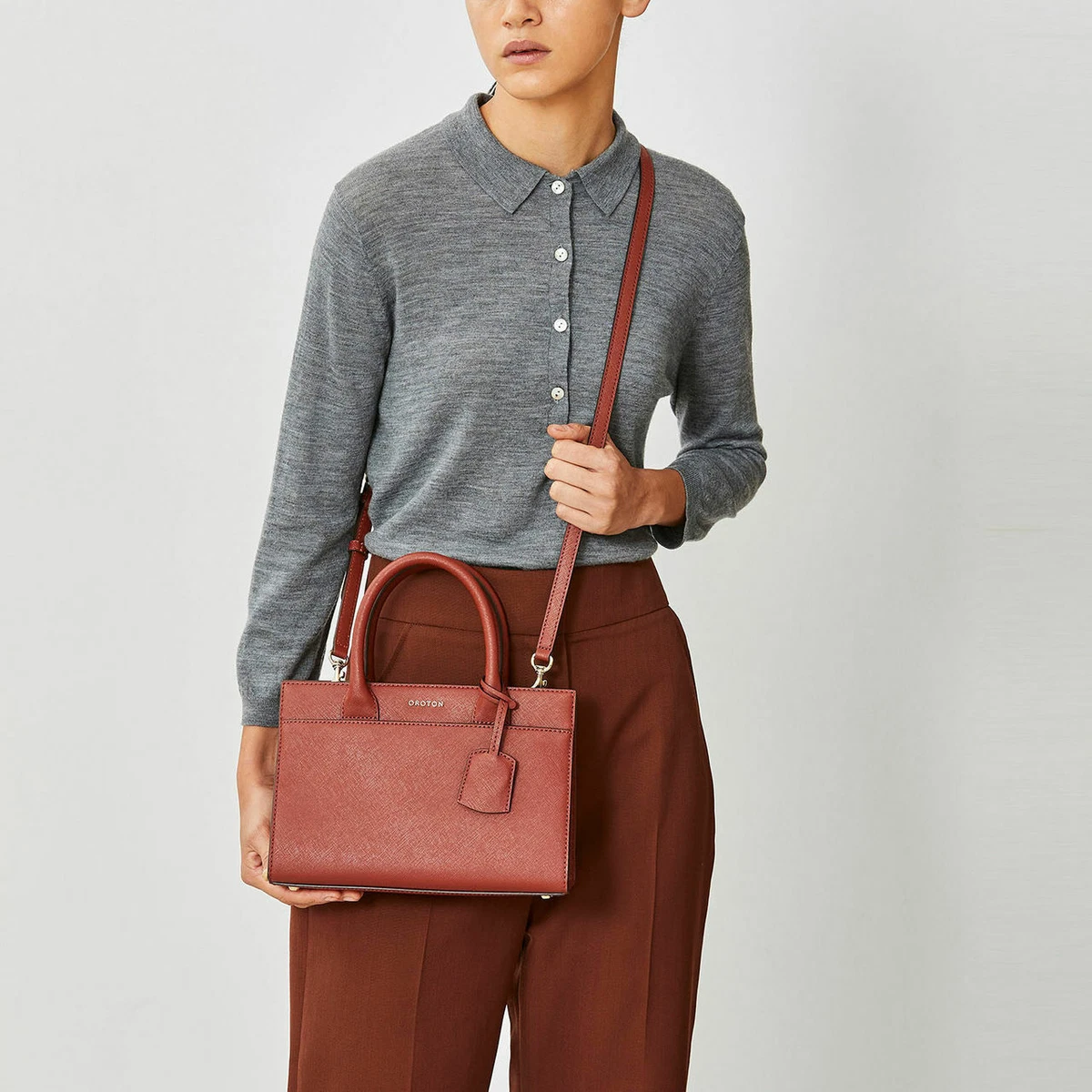 Oroton mini tote bag sale
