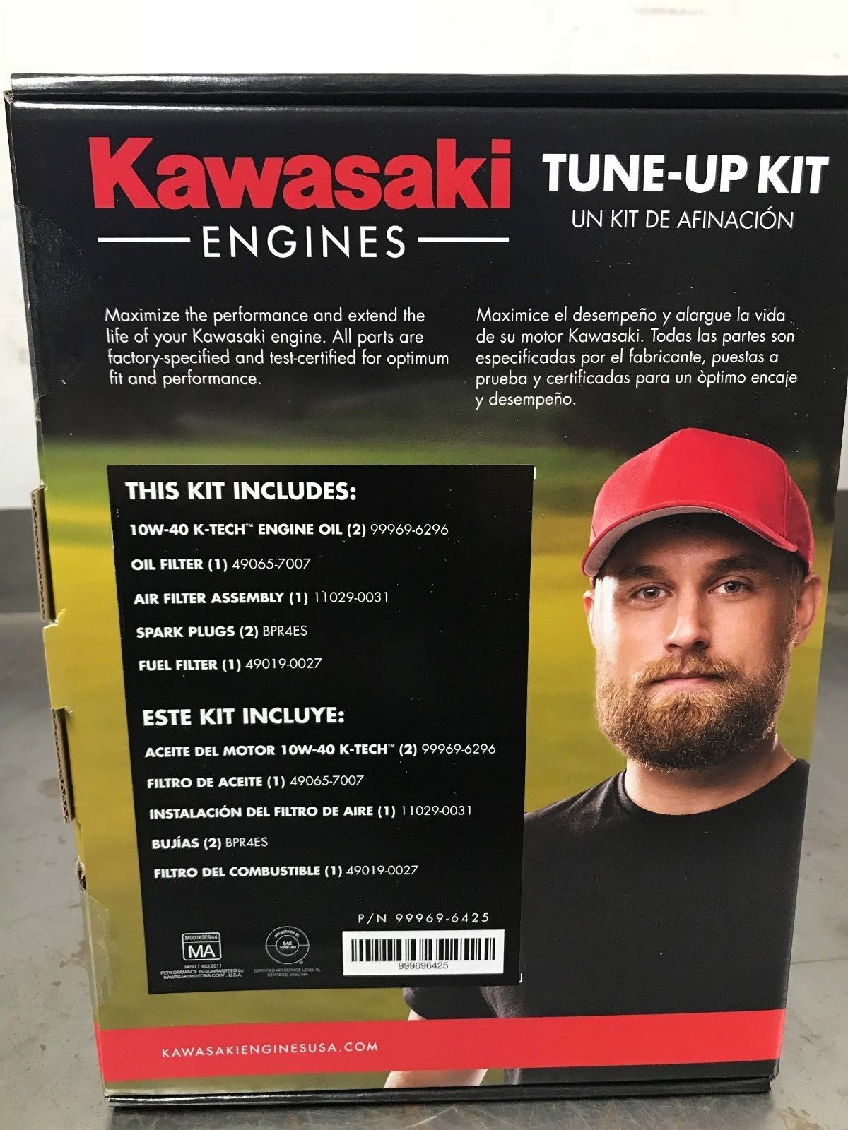 Kawasaki Engine Tune Up Kit 999696543 for FR651V FR691V FR730V & all