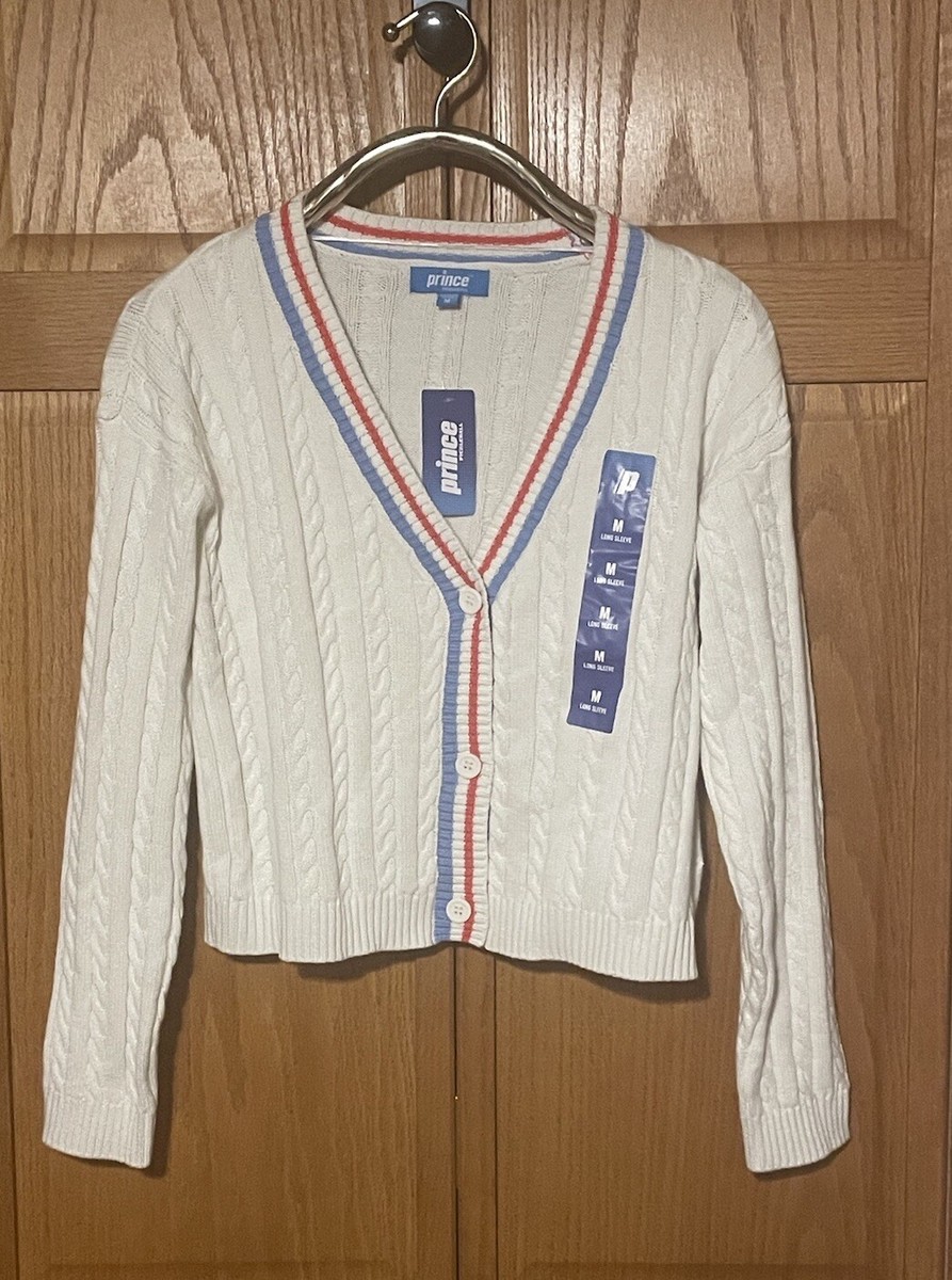 トップス COACH cableknit cardigun db Light Blue Cable Charley Cardigan | Tnuck Sport