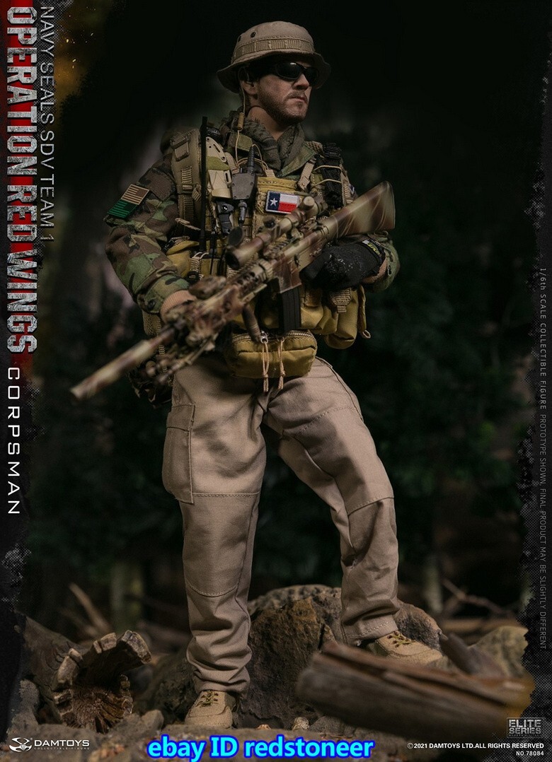 DAMTOYS OPERATION RED WINGS フィギュア Damtoys Operation Red Wings Navy Seals Sdv Team 1 Team Leader 1/6