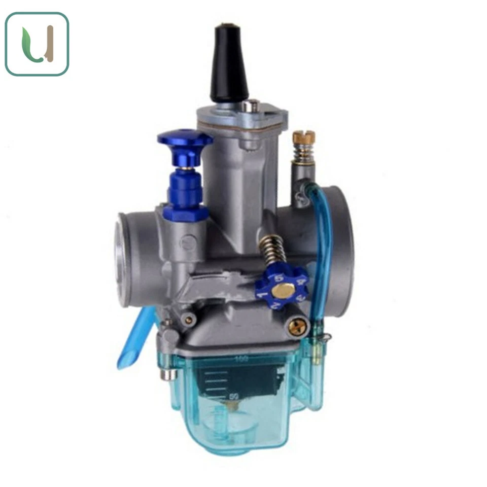 Carburador PWK32 para Honda CR80 CR85R CR125 CR125R Suzuki Kawasaki con filtro de aire Foto 3 de 4